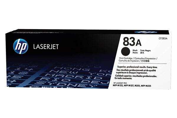 HP 83A Black Original LaserJet Toner Cartridge - CF283A