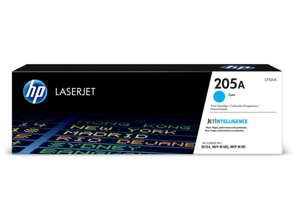 HP 205A Cyan Original LaserJet Toner Cartridge - CF531A