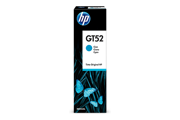 HP GT52 Cyan Ink Bottle - M0H54AE