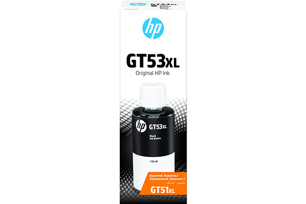 HP GT53XL 135ml Black Ink Bottle - 1VV21AE