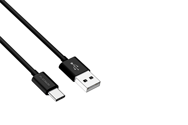 Platinum VITAL Series Cable Type-C 1.2M - Black - P-CBVTC1BK