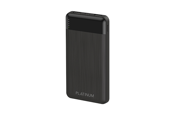 Platinum ELEGANCE Series Power Bank 10000mAh - Black QC 3.0 + PD - P-PBELG10BK